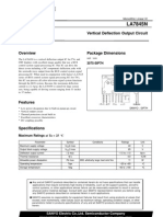 Vertical Deflection Output Circuit: 3075-SIP7H