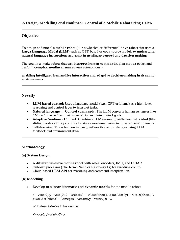 Robotic 1 | PDF | Robot | Robotics