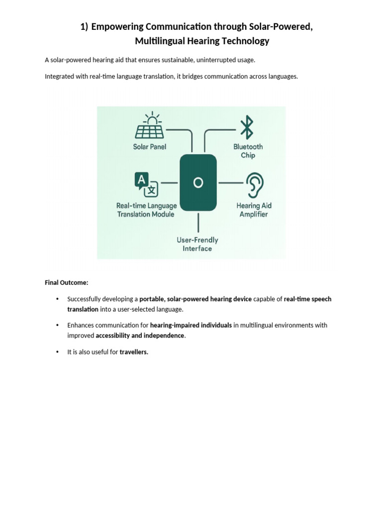 Empowering Communication Through Solar | PDF