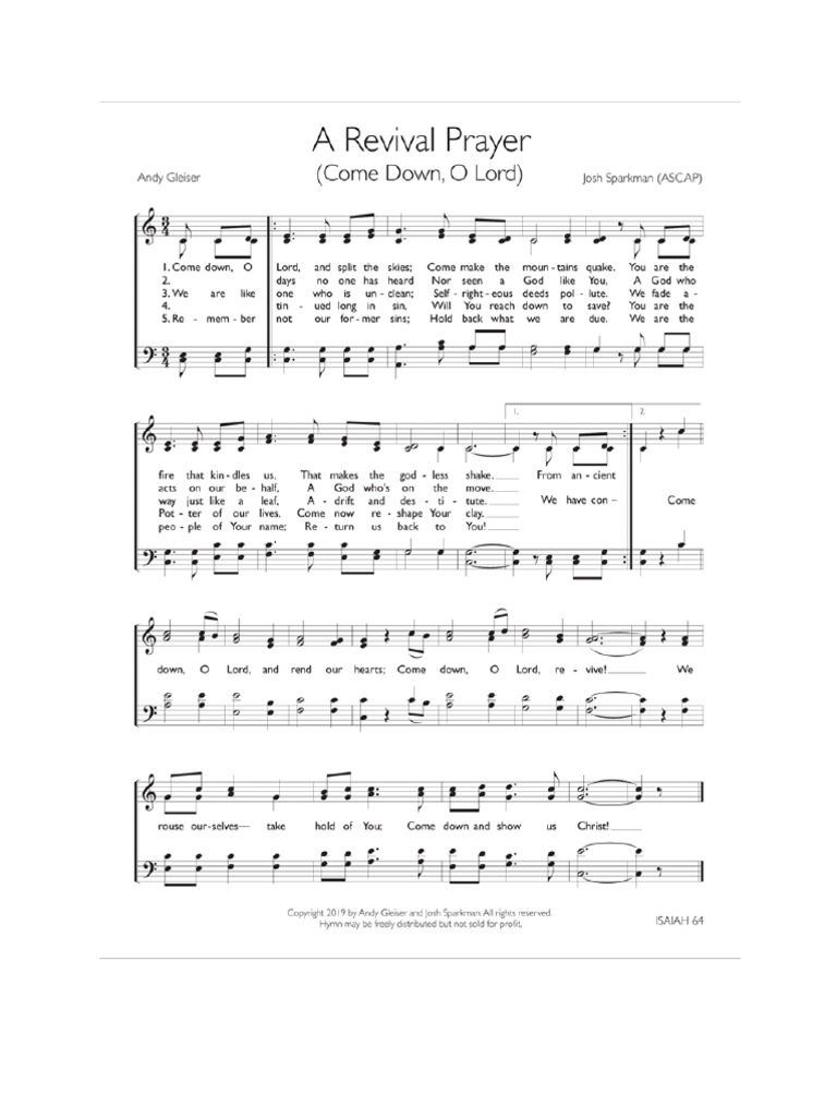 A Revival Prayer | PDF