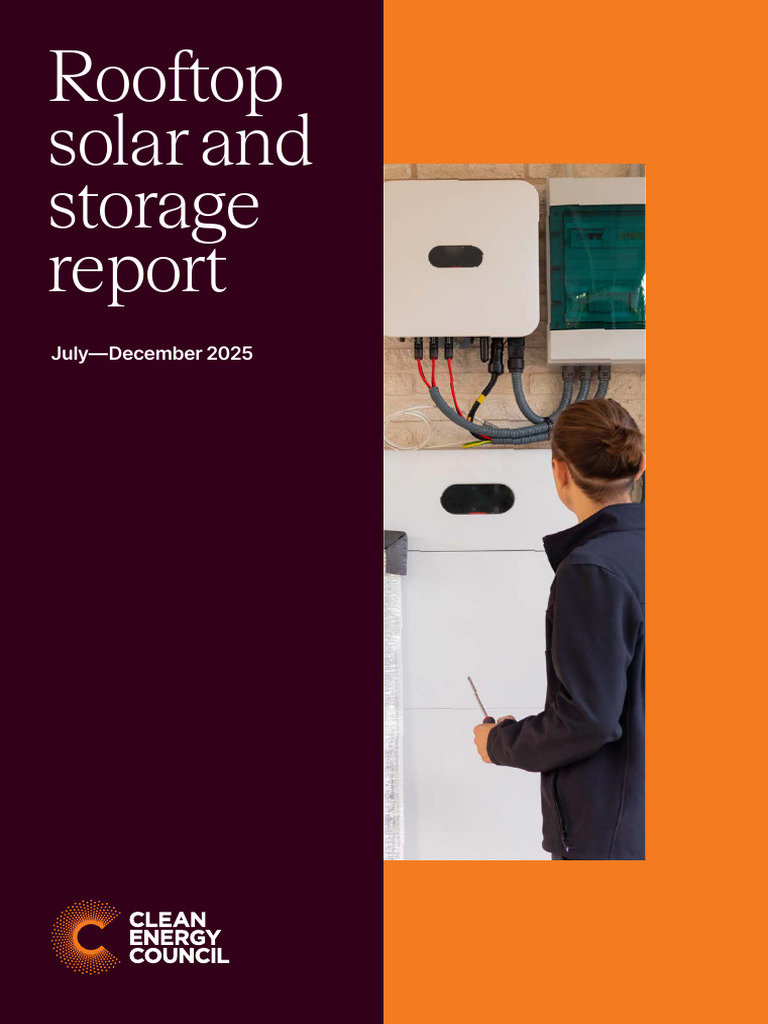 Rooftop Solar and Storage Biannual Report July December 2025 | PDF ...