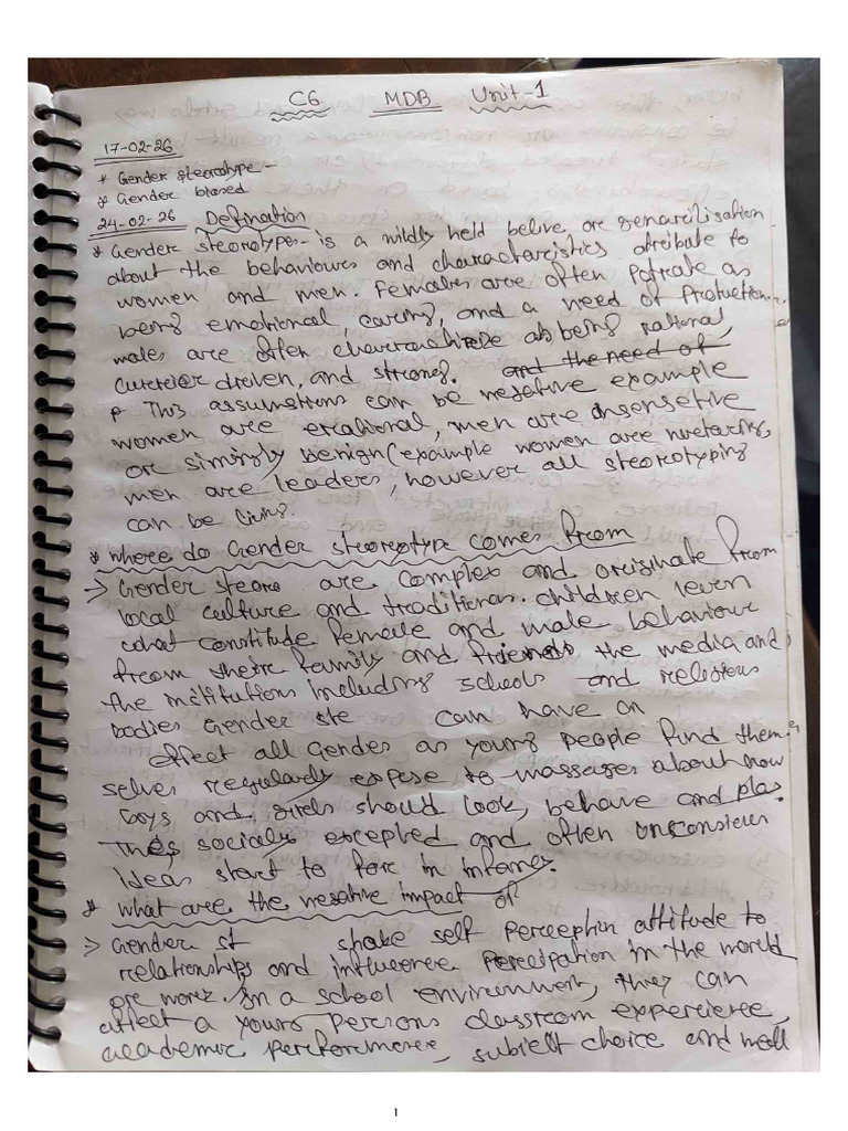 MDB Notes #### | PDF