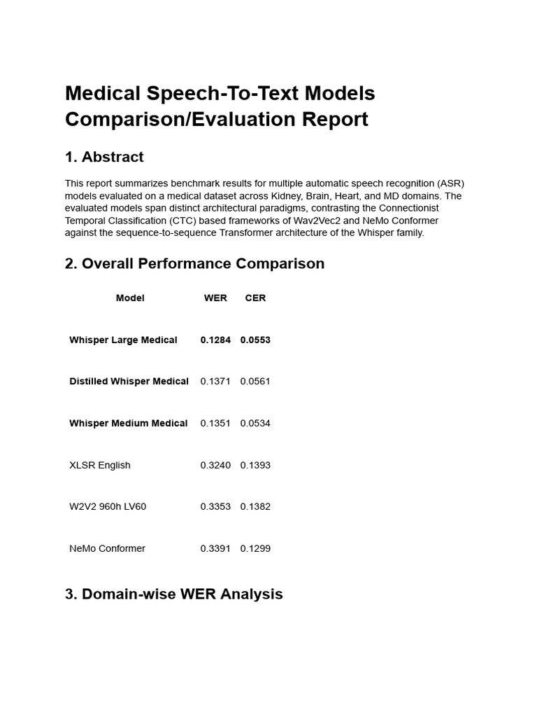 ASR Report | PDF | Speech Recognition | Abortion