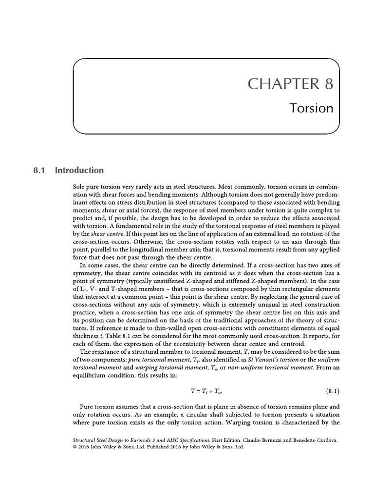 8 Structural Steel Design To Eurocode 3 and AISC Specifications | PDF