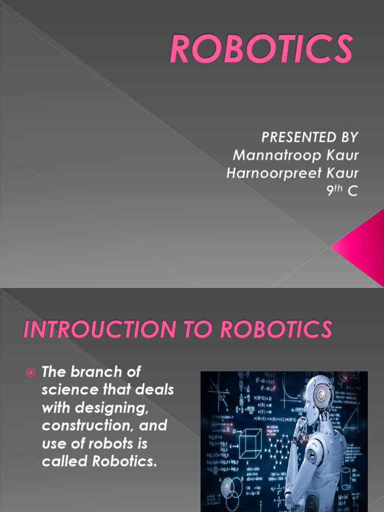 9 C Robotics | PDF