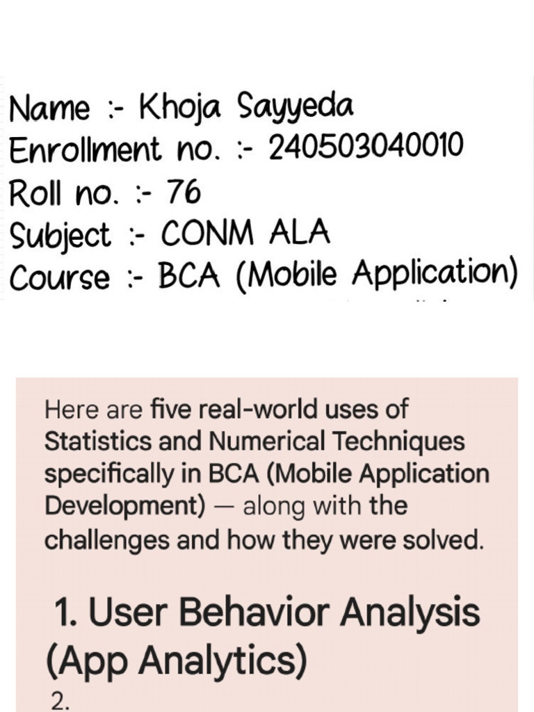 CONM Case Study ALA | PDF