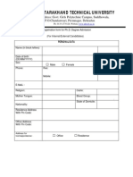 Admission Form PHD Updated