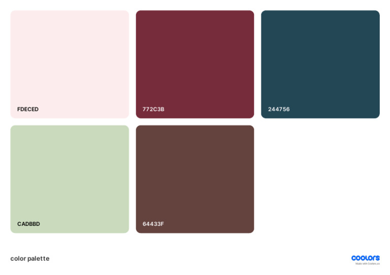 Color Palette | PDF