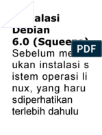 Instalasi Debian 6