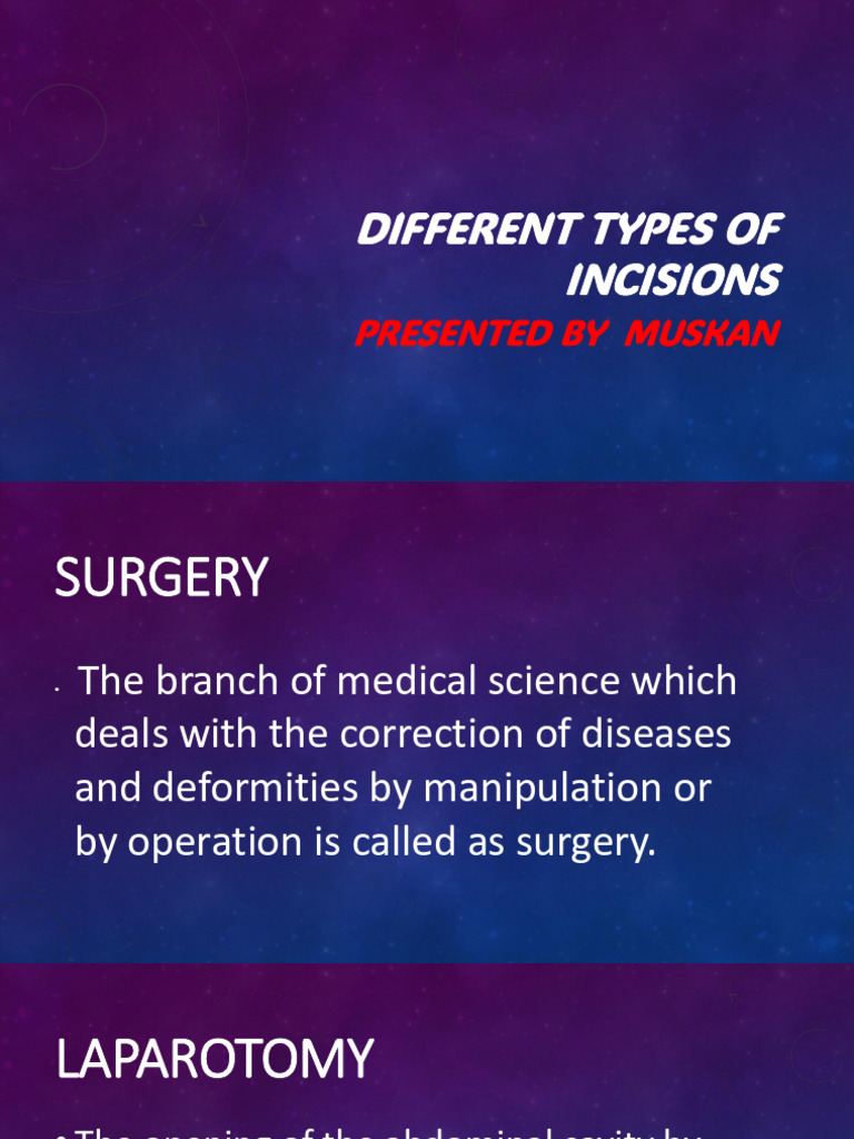 Incisions (Seerat Farooqi) | PDF | Abdomen | Medical Procedures
