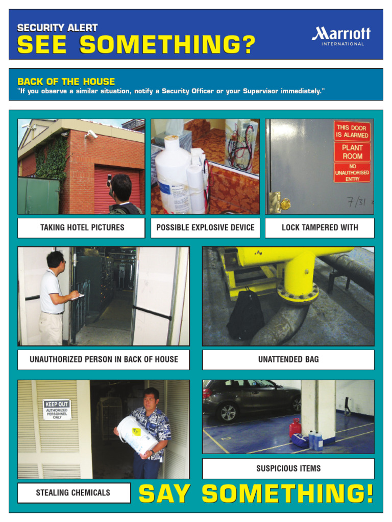 Security Awareness Poster Boh | PDF