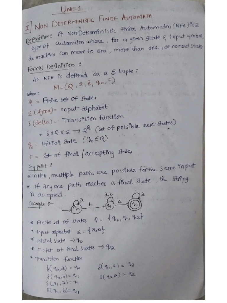 Atcd (Unit1) | PDF