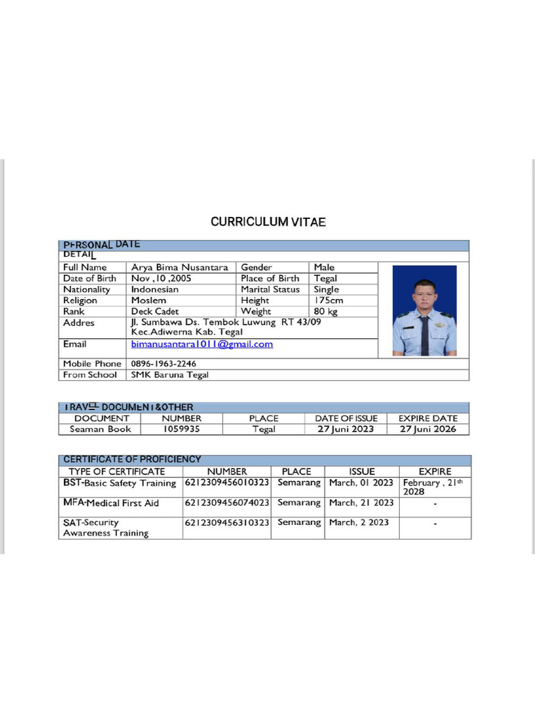 CV Arya Bima Nusantara | PDF