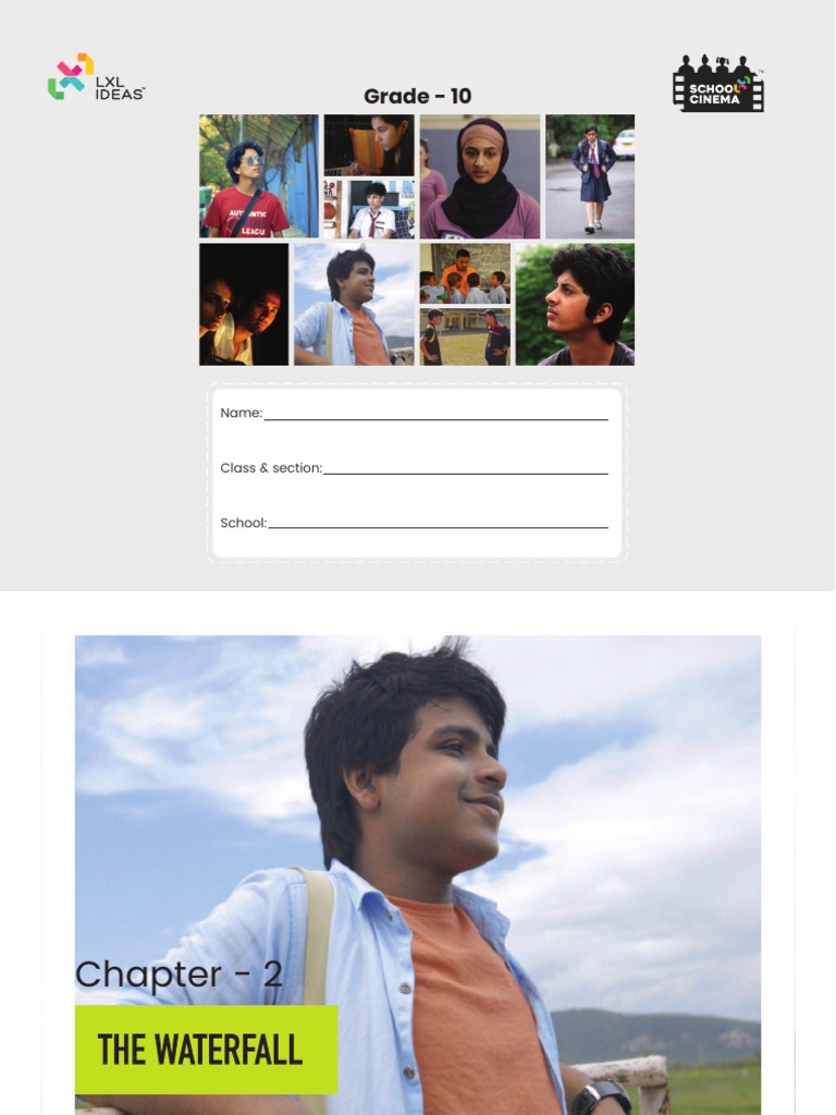 Class 10 - Chapter 2 - The Waterfall | PDF
