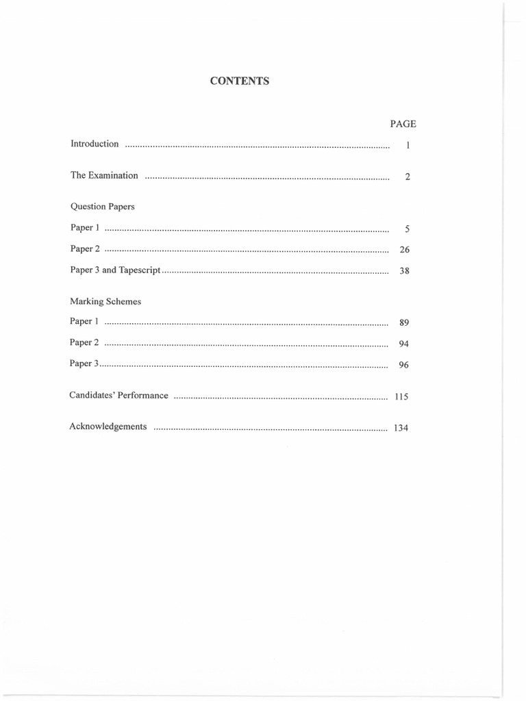 2020 DSE Past Paper | PDF