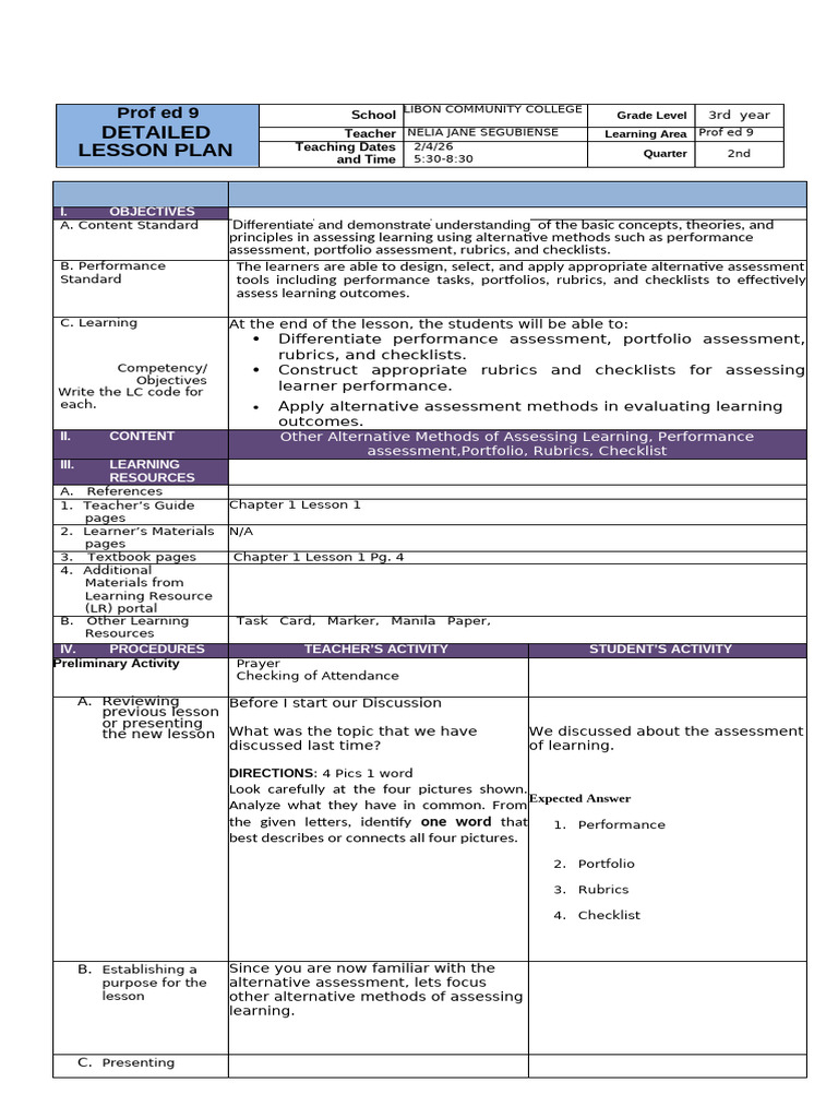 Pre-Demo 1 | PDF | Educational Assessment | Learning