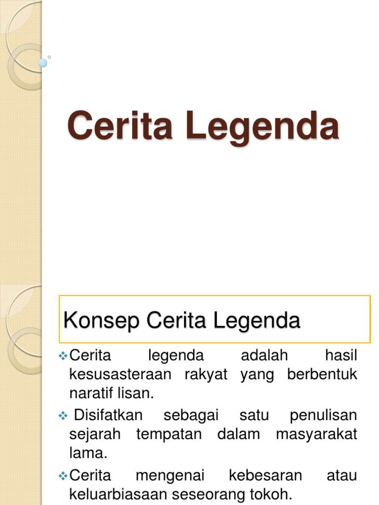Cerita Lagenda  PDF