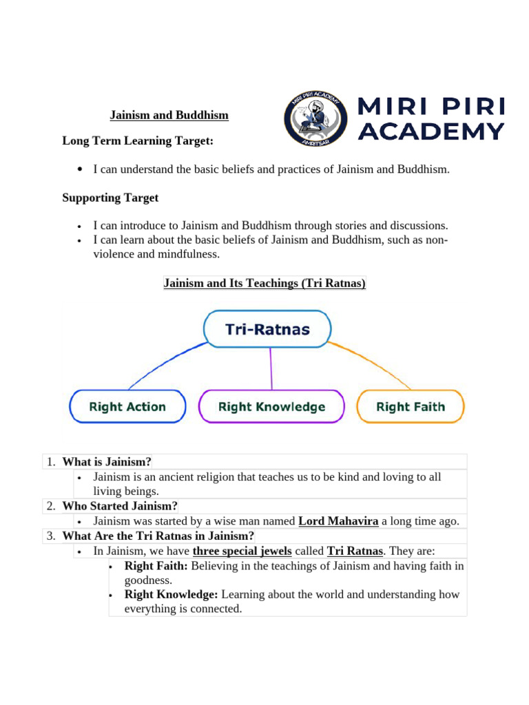 Jainism and Buddhism | PDF | Noble Eightfold Path | Moksha