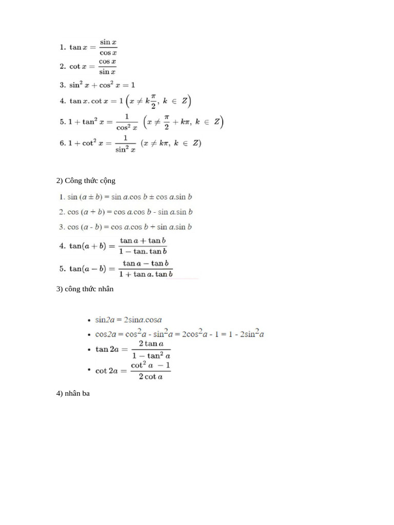 Cthuc T NG H P | PDF