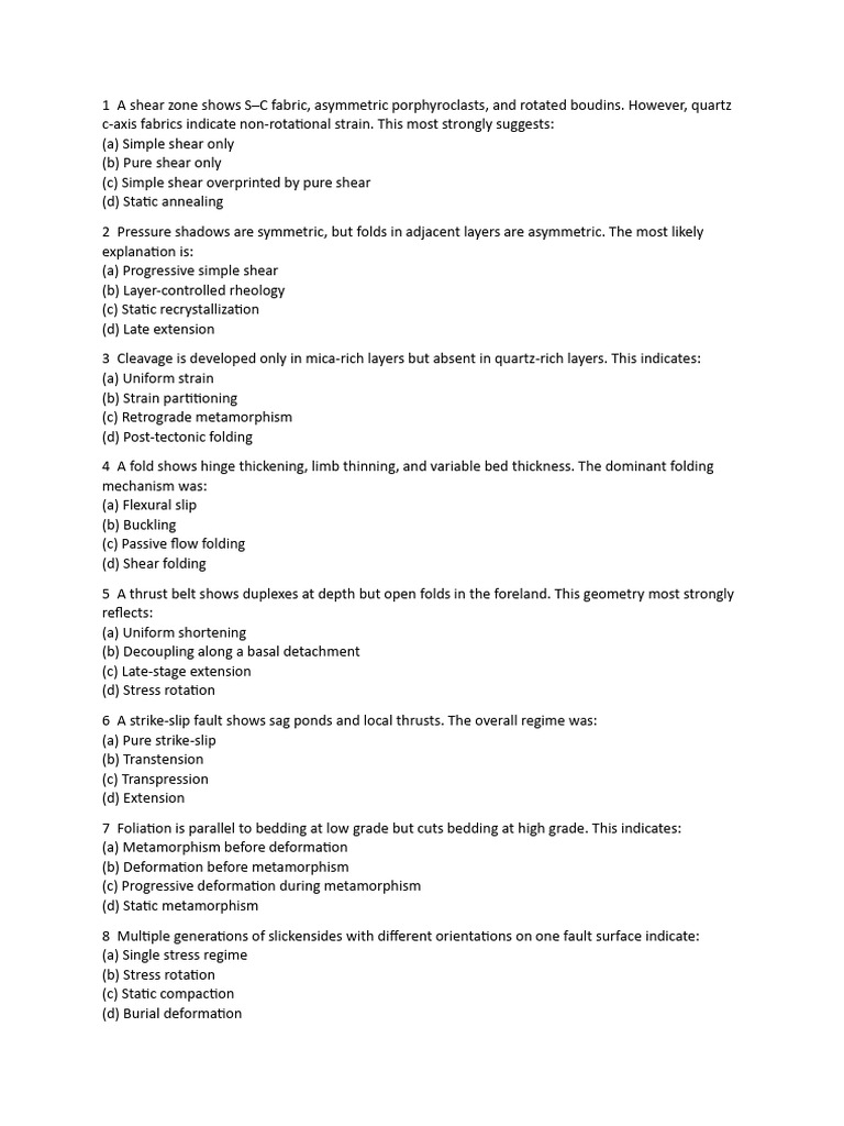 Test Full Paper | PDF | Basalt | Fault (Geology)