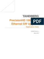 TANDBERG PrecisionHD 12x Ethernet Upgrade Application Note