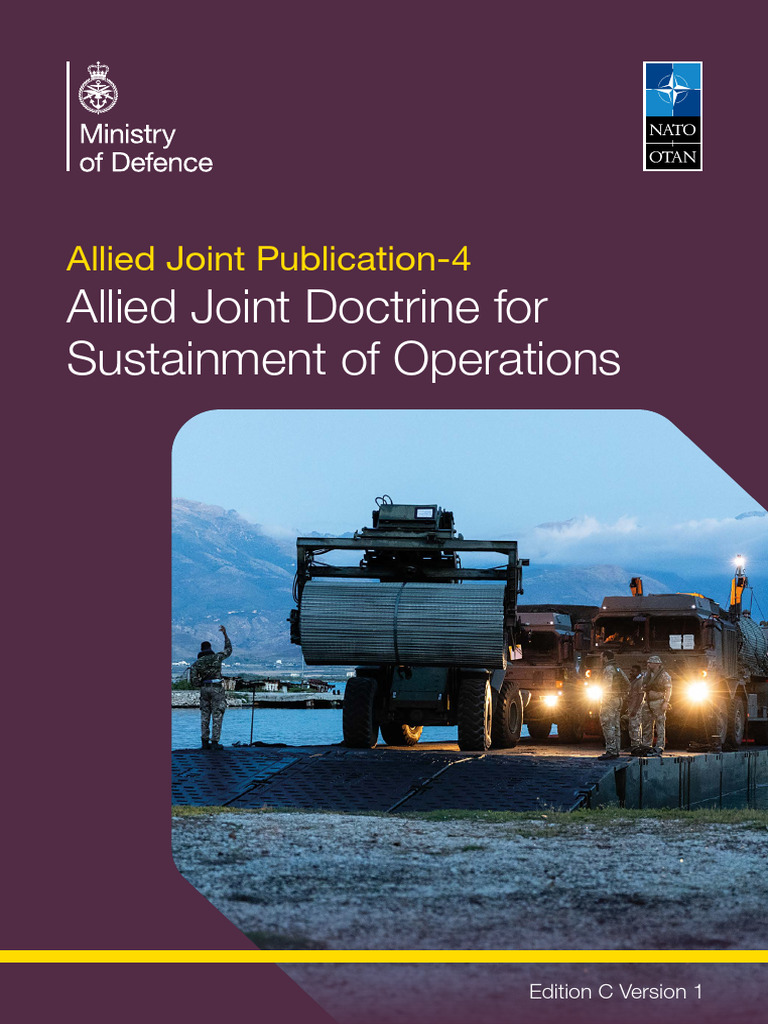 AJP 4 With UK NE | PDF | Military | Nato