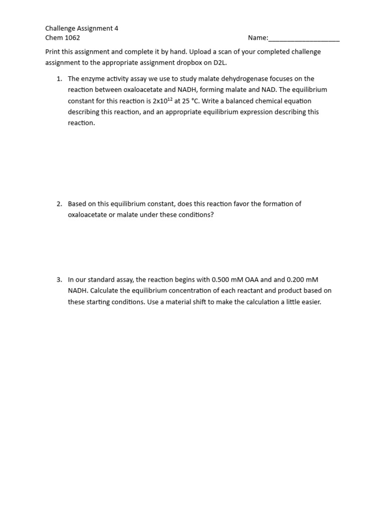 Challenge Assignment 4 | PDF