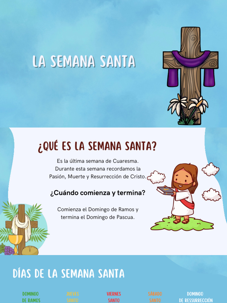 Semana Santa | PDF | Pascua de Resurrección | Bautismo