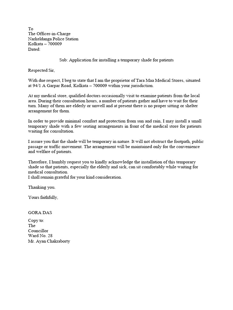 Letter | PDF