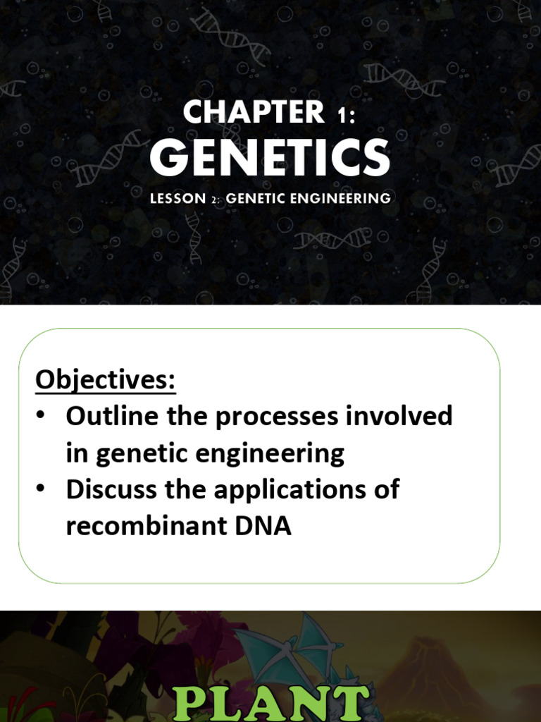 Gbio2 CH1 LN2 Genetic-Engineering | PDF