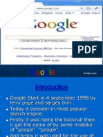 Google Presentation (K Vyas)
