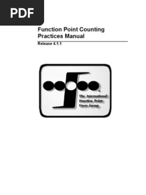 ifpug counting practices manual 4.3