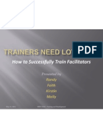 Trainers Need Love Too! - Final Presentation