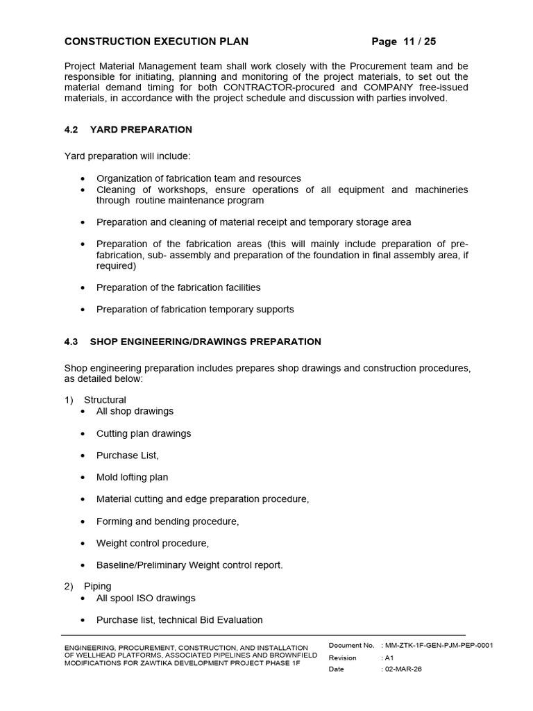 Execution Plan | PDF