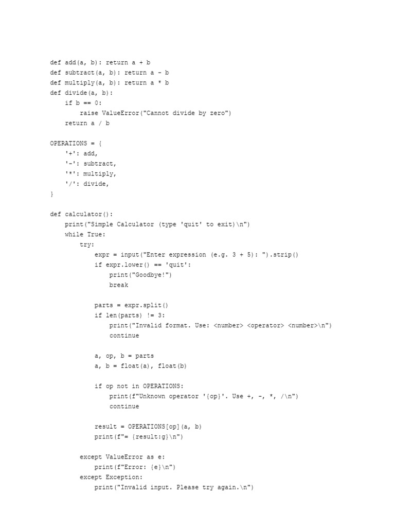 Calculator | PDF