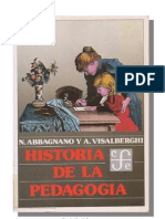 64842203 Hist de La Pedagogia ABAGNANO