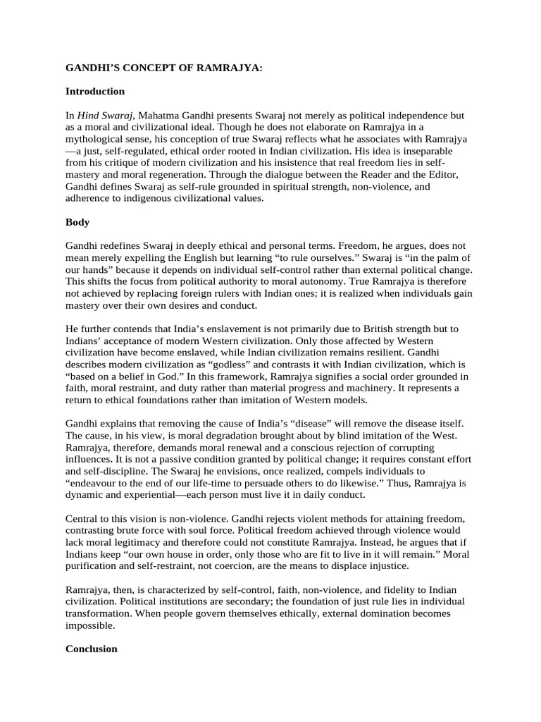 GANDHI | PDF | Mahatma Gandhi | Nonviolence