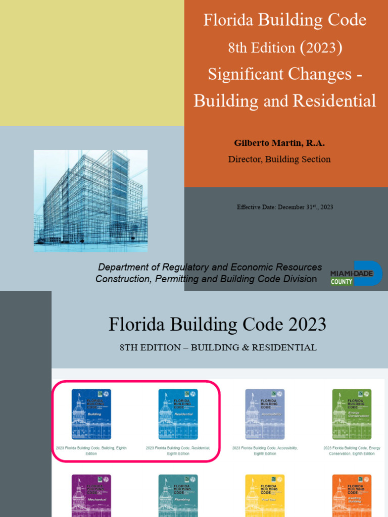 2023 FBC Changes Building Flooding Structural | PDF | Door | Operating ...