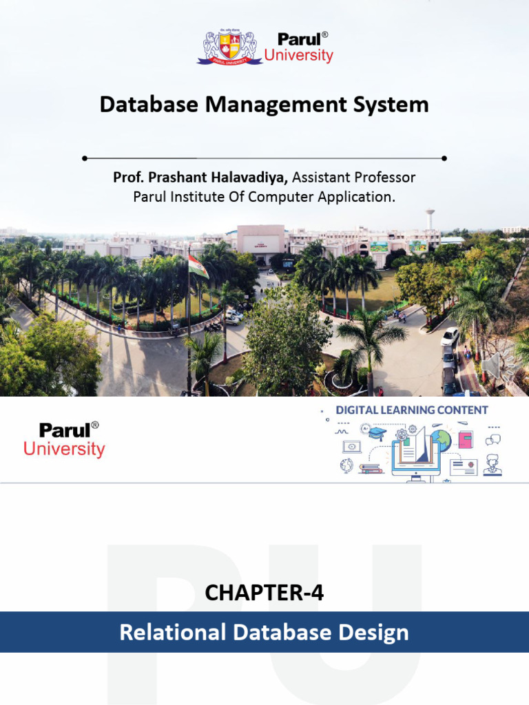 PPT-05101153-4 DBMS | PDF | Relational Database | Databases
