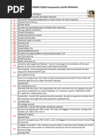 Standard ISO Response Codes List | PDF | Personal Identification Number ...