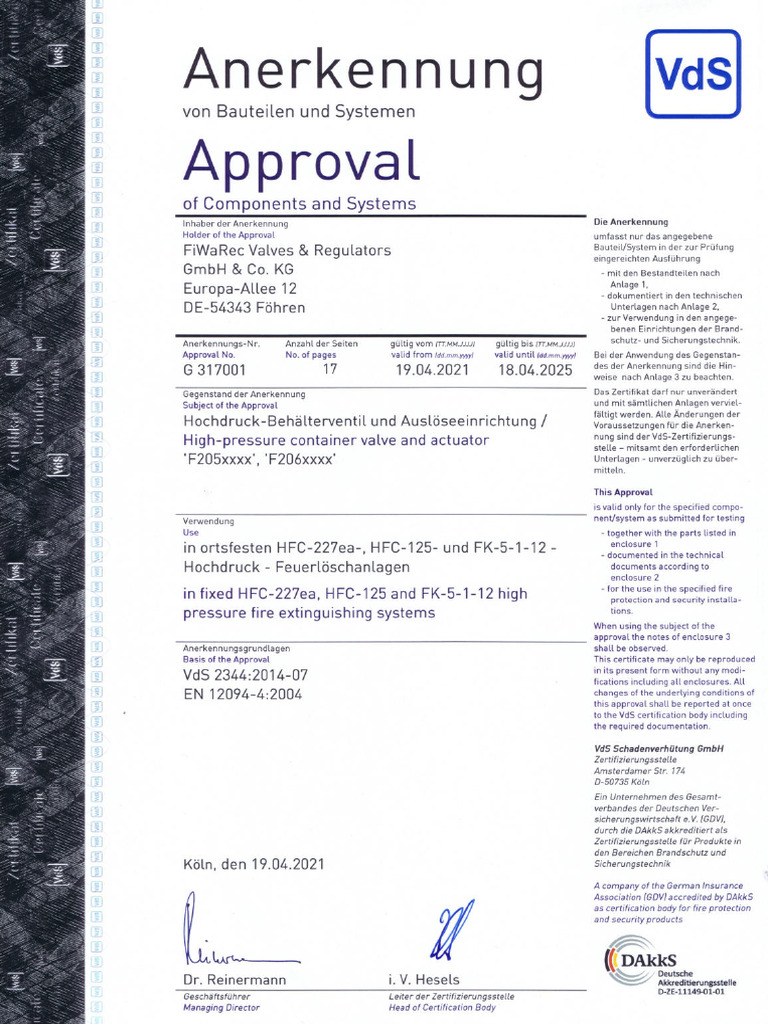 VDS Valve | PDF