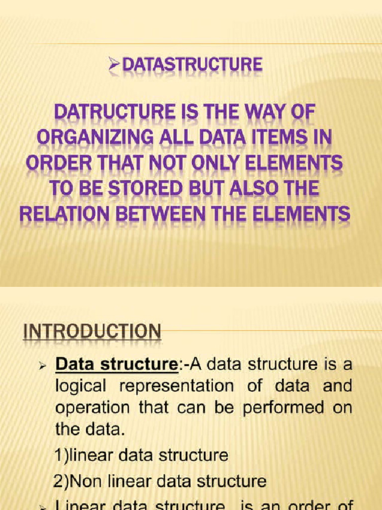 Unit 5 Data Structures | PDF