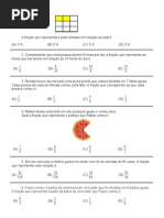 provas semanal fração.doc