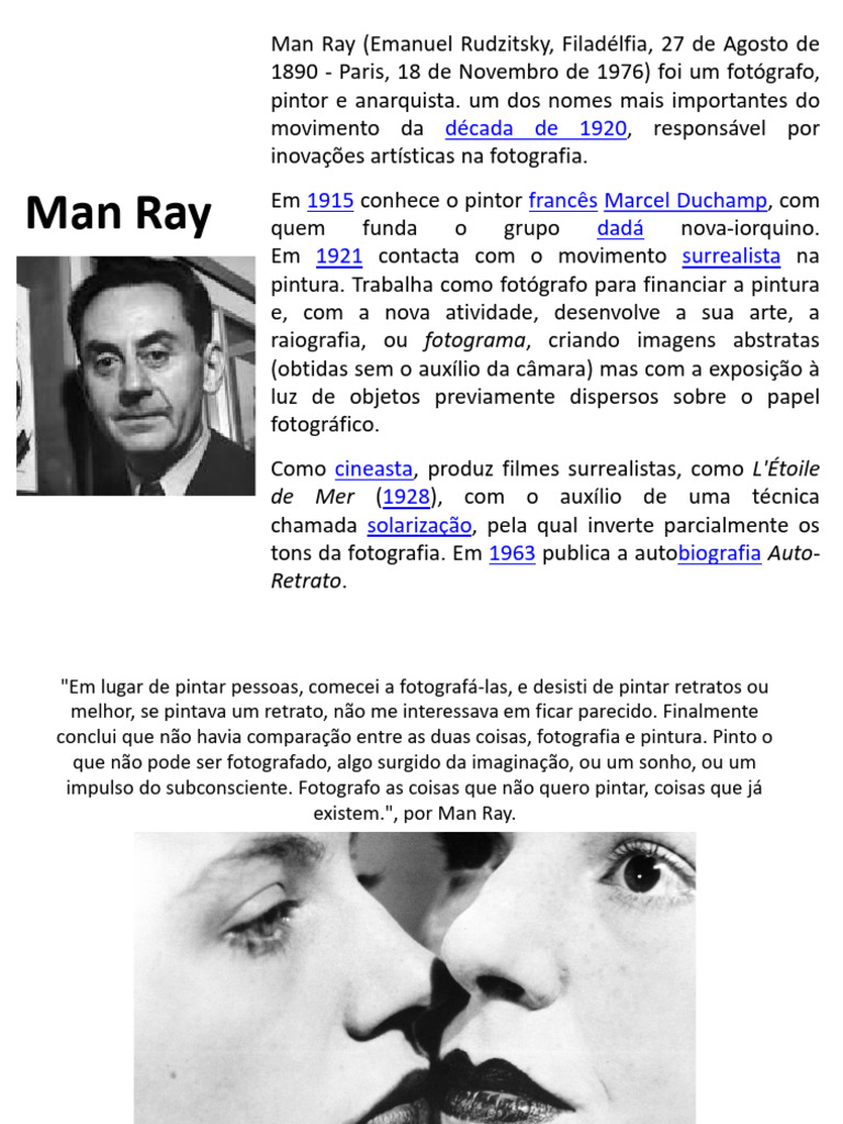 Man Ray | PDF