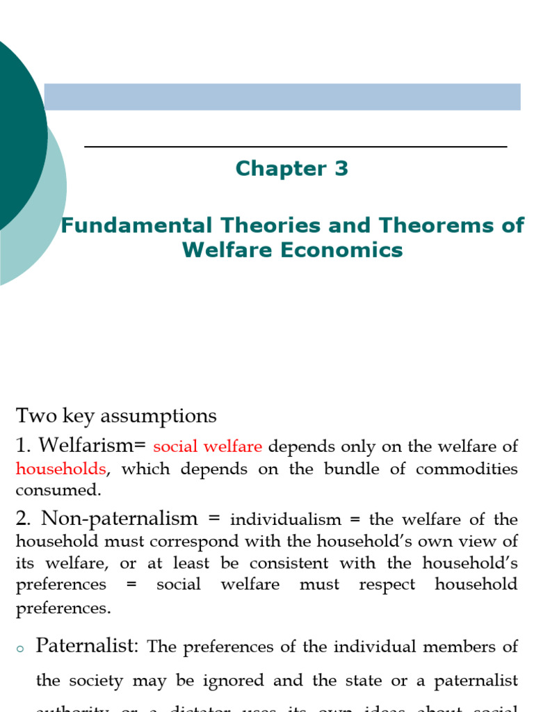 3-Fundamental Th. | PDF | Welfare Economics | Pareto Efficiency