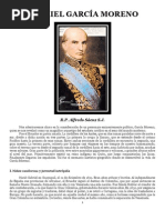 Gabriel García Moreno. Arquetipo del político católico. R.P. Alfredo Sáenz S.J.