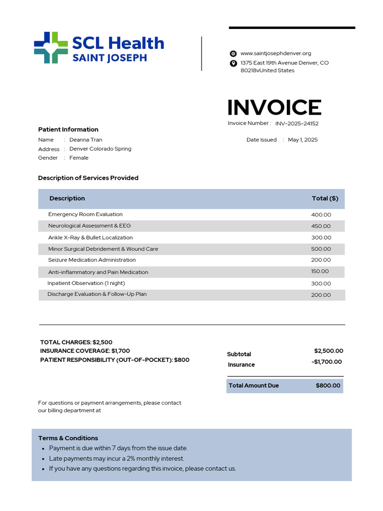 Medical Bill... | PDF