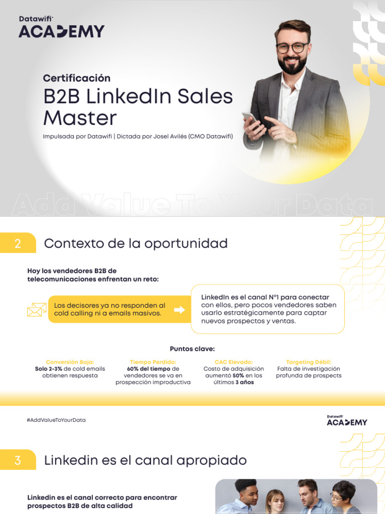 Certificación B2B LinkedIn Sales Master[1] (3)[1] | PDF | Business