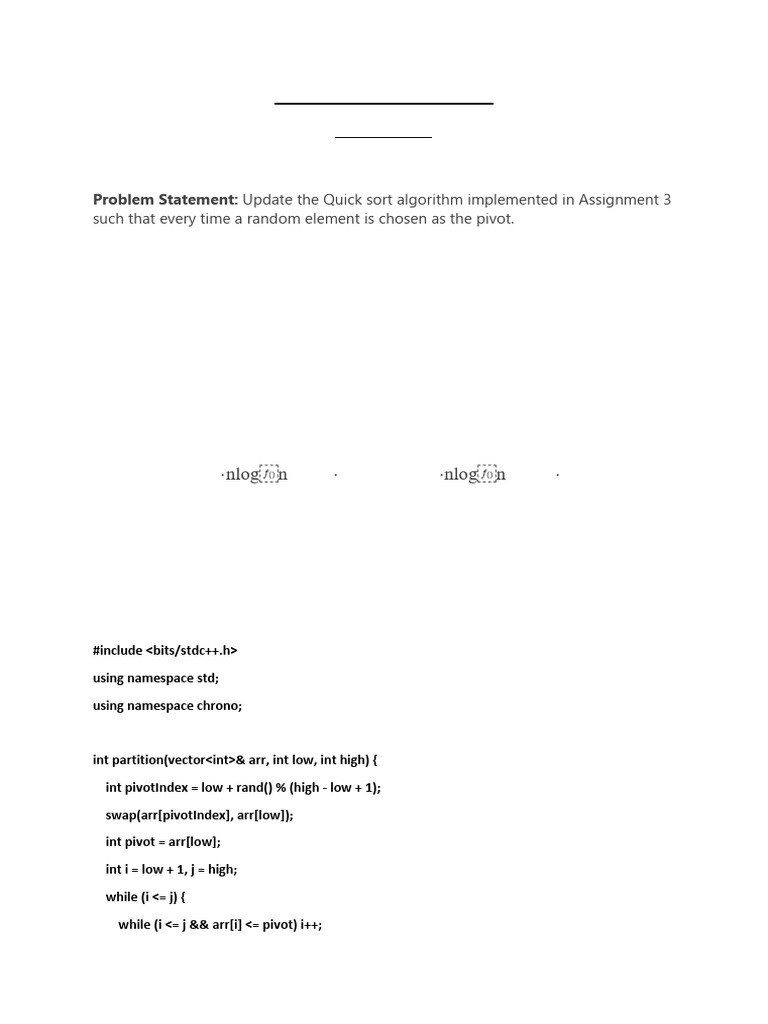 Algo 3a | PDF | Computing | Algorithms And Data Structures