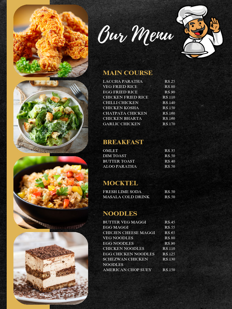 Menu | PDF